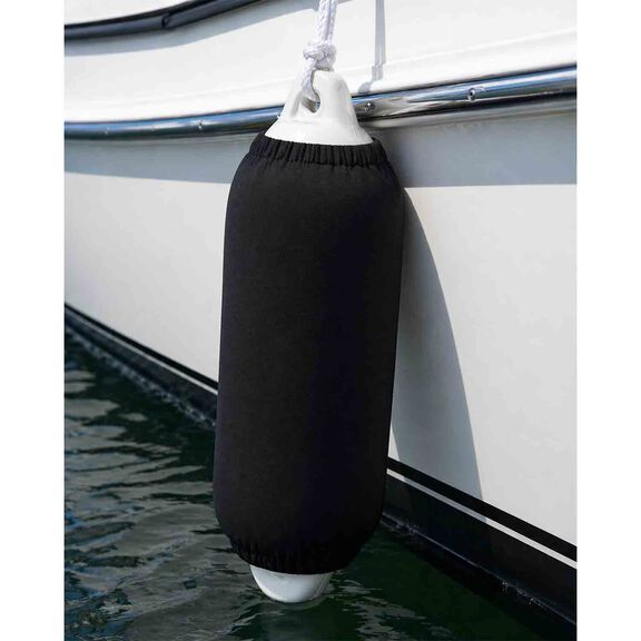 10" x 26" Center Hole Neoprene Fender Cover, Black image number 0