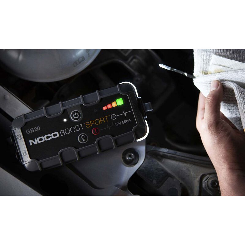 Noco Boost Plus GB20 Ultrasafe Lithium Jump Starter, 500 Amp, 12V image number 4