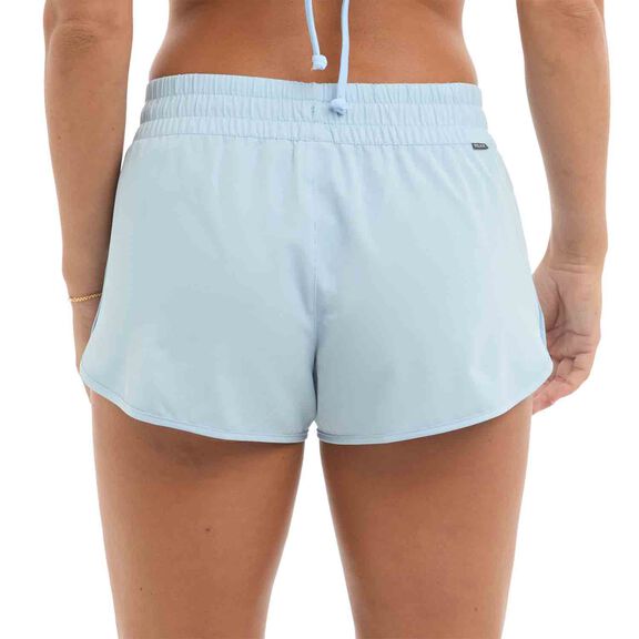 Women's Solid La Paz Active Shorts image number 3