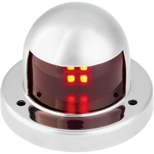 SEAFLO 03 Series Port Red LED Navigation Light 12V 1NM Horizontal Mount