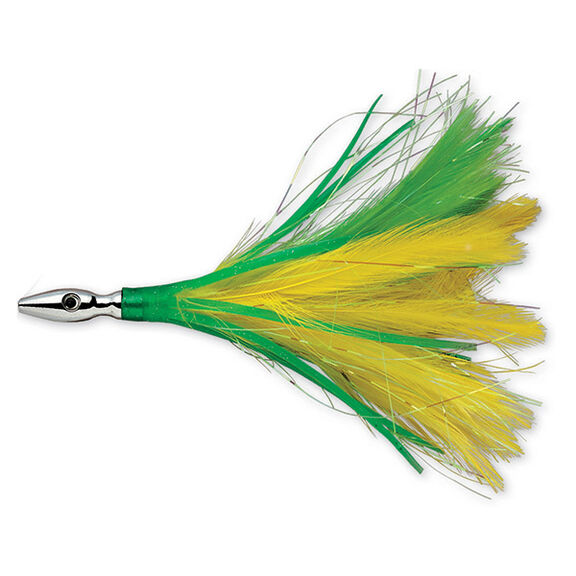 Flash Feather Rigged Lure, 4" image number 0