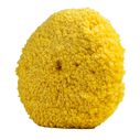 Pad 8" Double Sided Twisted Wool Yellow Wool/Acrylic Blend with Quick Disconnect image number 1