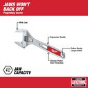 8" Adjustable Wide Jaw Wrench image number 1