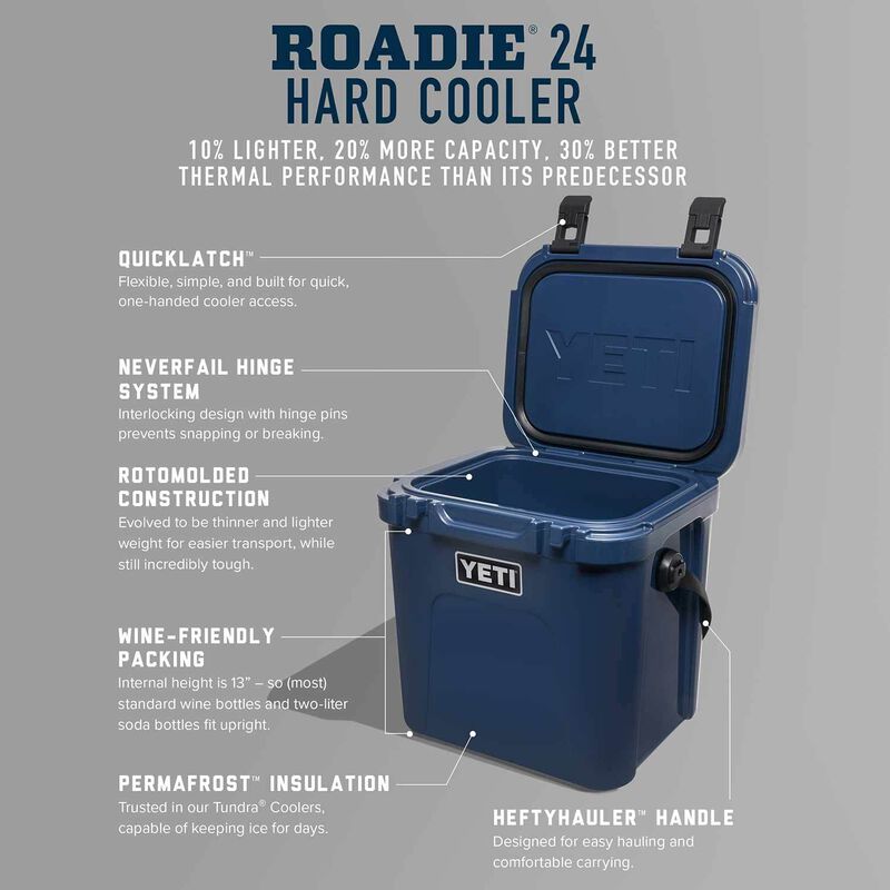 YETI Roadie® 24 Marine Cooler