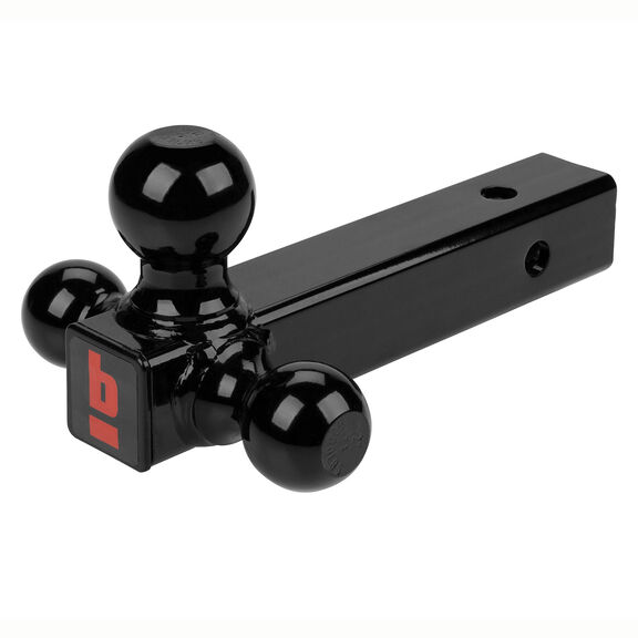 Trailer Tri Ball Mount, 2" Shank image number 0