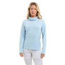 Women's Solid Exo-Tech Hooded Shirt image number 0