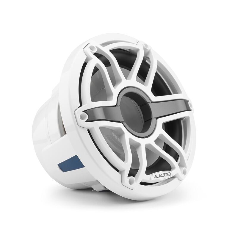 M6-10IB-S-GwGw-4 10" Marine Subwoofer Driver, White Sport Grille image number 1