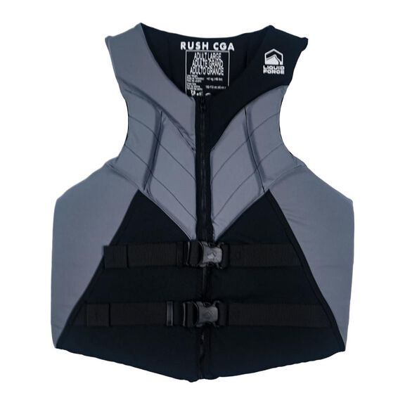 Rush CGA Life Jacket, XX-Large, Black/Gray image number 0
