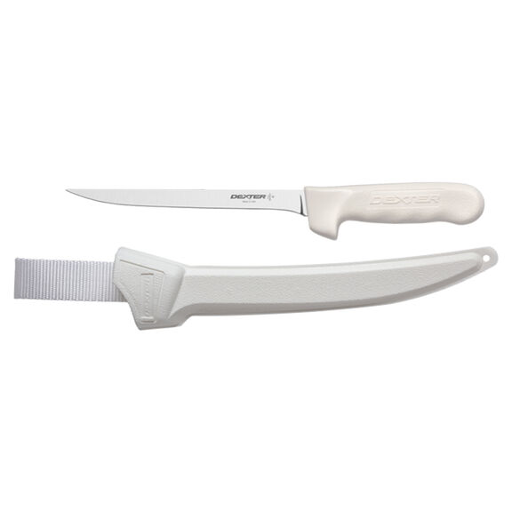 7" Sani-Safe&reg; Flexible Fillet Knife with Sheath image number 0