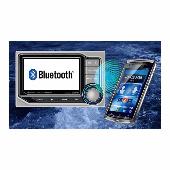 CMS5 Marine Source Unit w/ iP6 Rated 4.3" Optically Bonded Color LCD Display image number 3