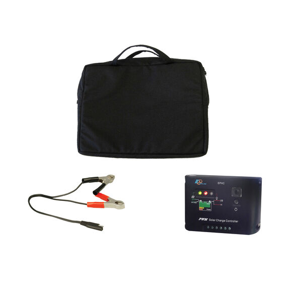 40W Monocrystalline Briefcase Solar Panel image number 2