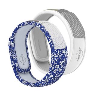 Mosquito Repellent Wristband Bonus (Reef and White)