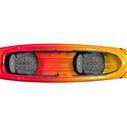 Cove 14.5 Solo-Tandem Sit-Inside Kayak, Red/Yellow image number 3