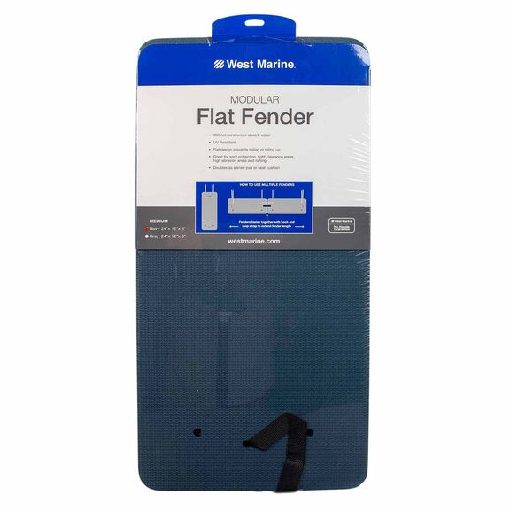 12" x 24" Modular Flat Fender, Blue image number 0