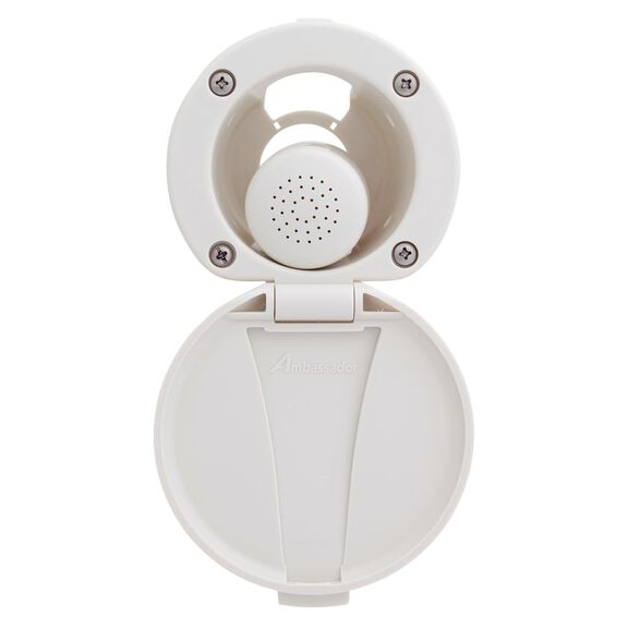 Recessed Shower Warm White Cup & Lid, Small Warm White Sprayer No Hook, 6' Stainless Steel Hose image number 4