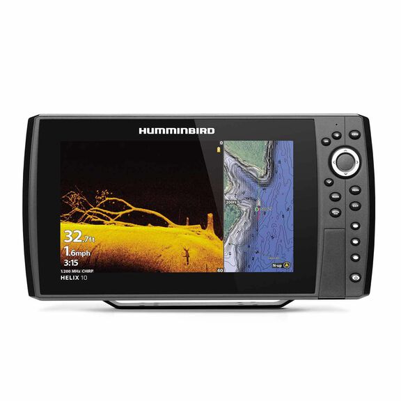 Helix 10 Chirp MDI+ GPS G3N Fishfinder/Chartplotter Combo with XM 9 HW MDI T Transducer image number 0