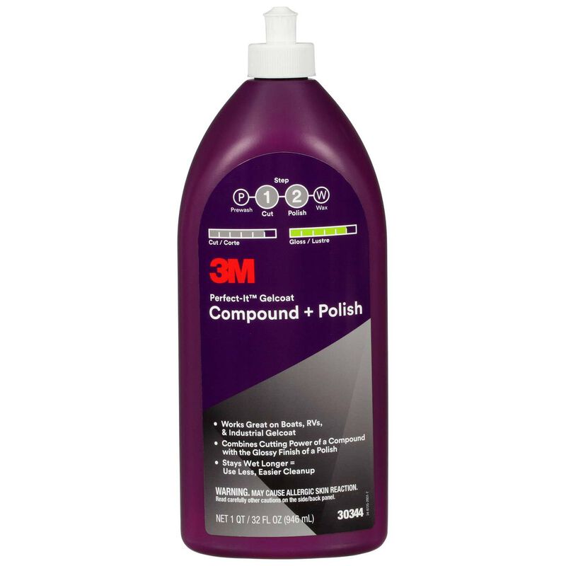 Perfect-It Gelcoat Compound + Polish, Quart image number 0