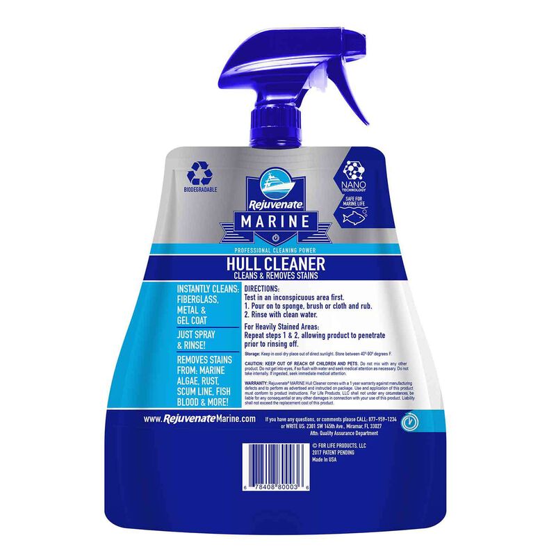 REJUVENATE MARINE Hull Cleaner, 32 oz. West Marine