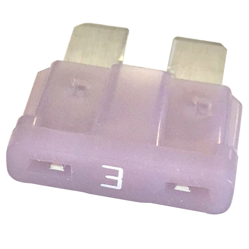 3A ATO Blade Fuses, 5-Pack image number 0