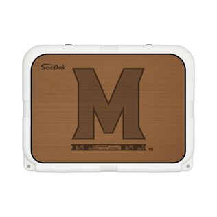 SeaDek Cooler Pad - Collegiate Collection - Fits YETI Tundra 35 - Mocha / Black, University of Maryland