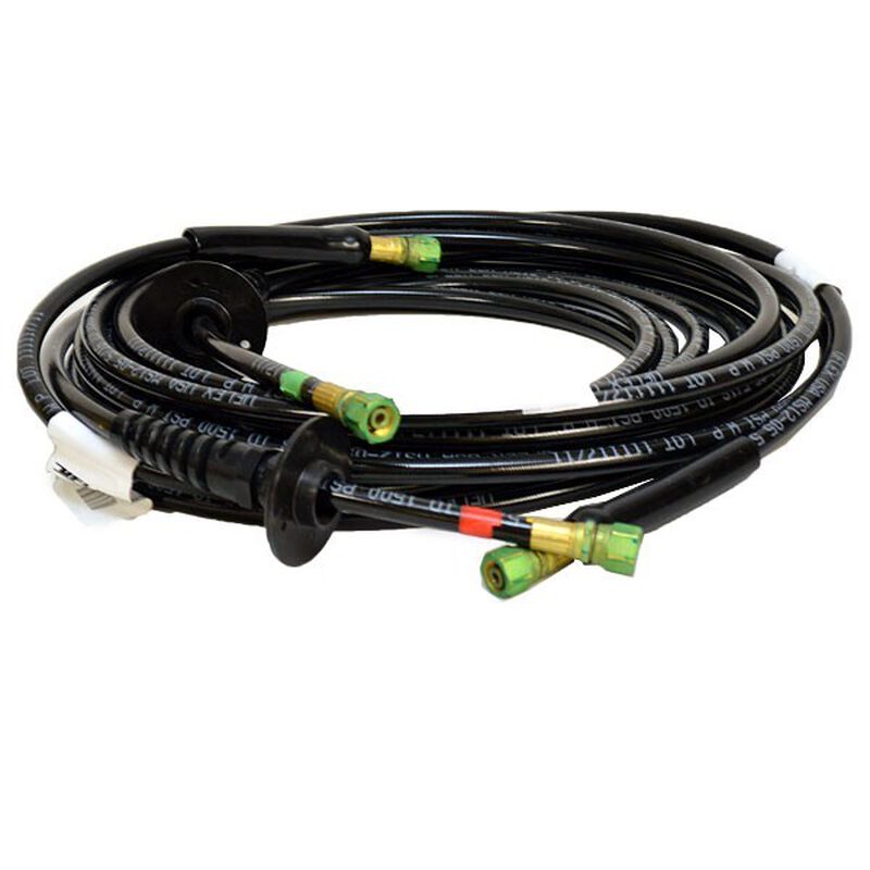 UFLEX USA Hydraulic Hose Kit with Bulkhead Fittings, 22' West Marine