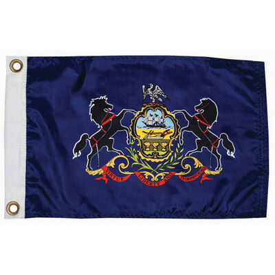Pennsylvania State Flag, 12" x 18"