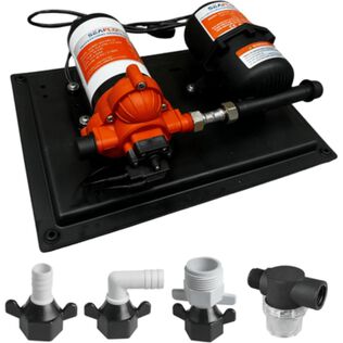 SEAFLO 33 Series Water Pump and Accumulator Tank System - 115V, 3.3 GPM, 45 PSI