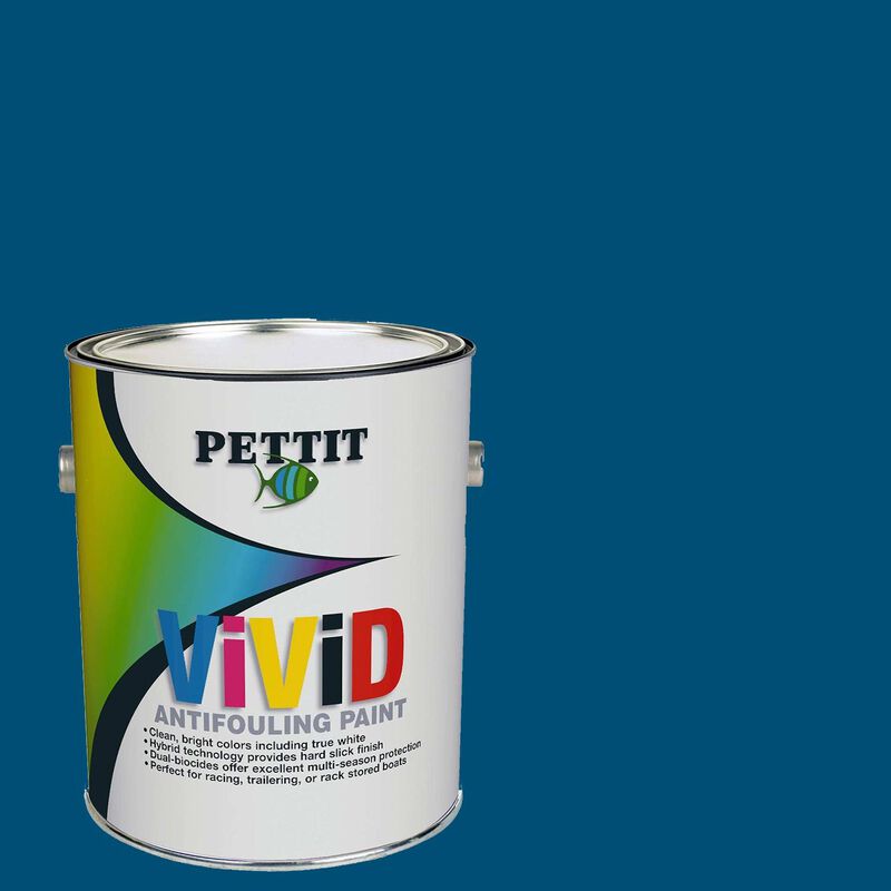 ViViD Antifouling Paint, Blue, Quart image number 0