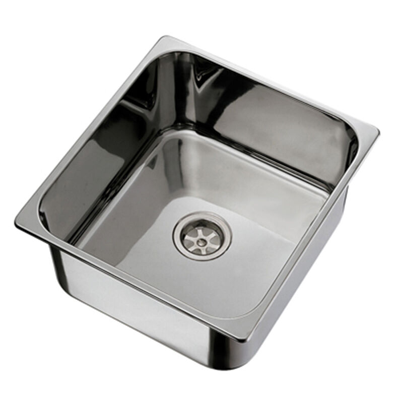 Rectangular Stainless Steel Sink image number 0