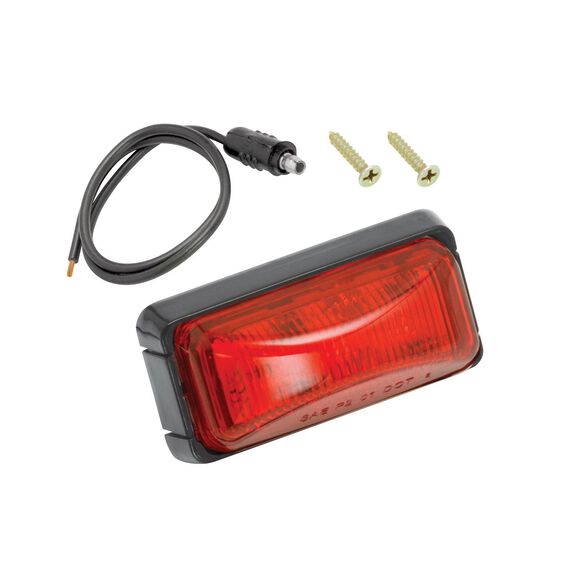 Clearance Lens #37 Red with Black Base and Wire image number 0
