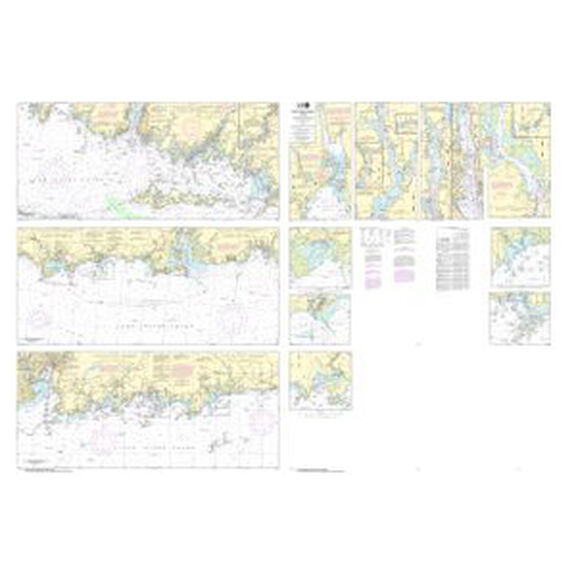 NOAA Nautical Chart 12372 Long Island Sound-Watch Hill to New Haven Harbor image number 0