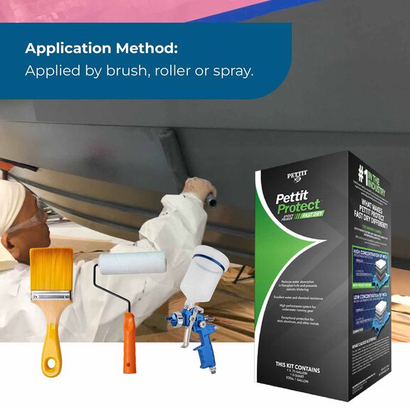 Pettit Protect Fast Dry High Build Epoxy Primer image number 2