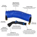 20' HoseCoil Admiral Spray System image number 1