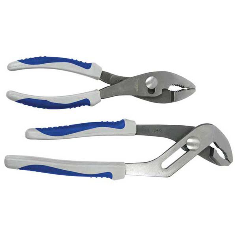 10" Tongue & Groove & 8" Slip Joint Pliers Set image number 0
