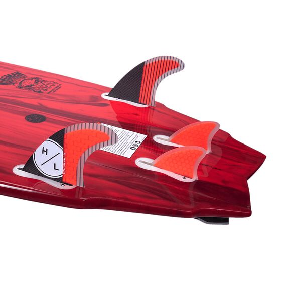 Wingman Surfer Replacement 4 Fin Set with Key image number 0
