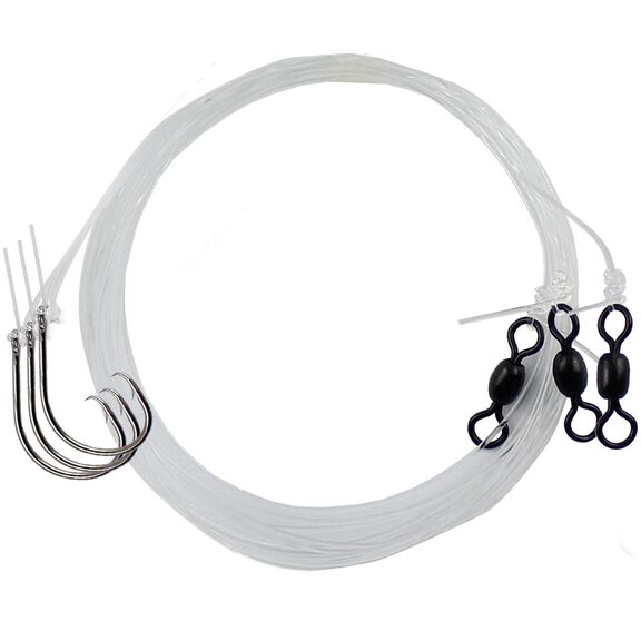Mono Circle Hook, #1 Saltwater Rig image number 0