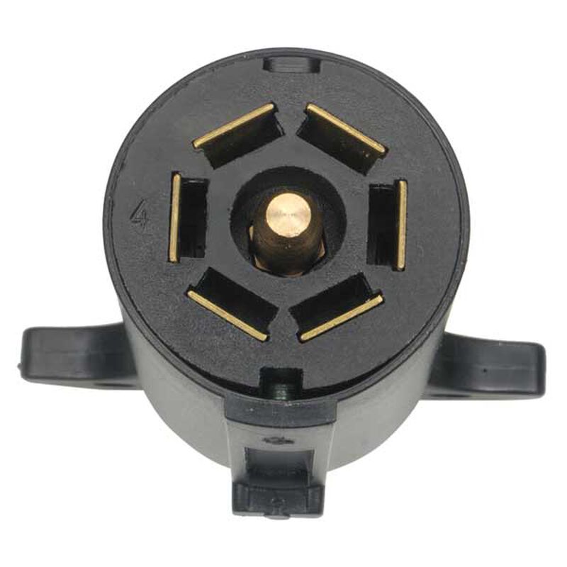 Trailer Light Connector - 7-Pin Heavy Duty Trailer Plug image number 0