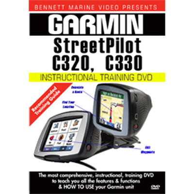 Garmin c320 & c330 StreetPilot Instructional Training DVD