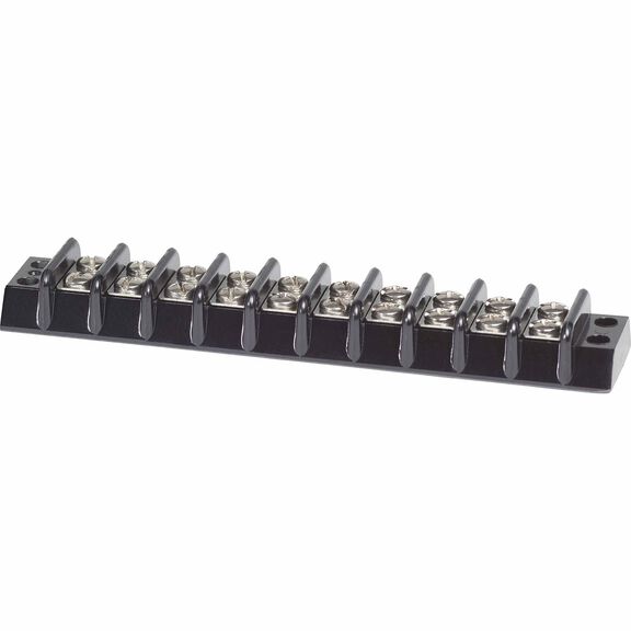 10-Circuit Terminal Block, 30A AC/DC 600V image number 0