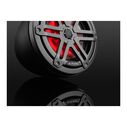 M3-650VEX-Mb-S-Gm-i 6.5" Coaxial Speakers with RGB LED Lighting, Gunmetal Sport Grilles image number 6