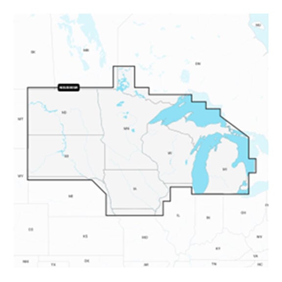 Garmin Navionics+ US005R U.S. North, Electronic Chart image number 0