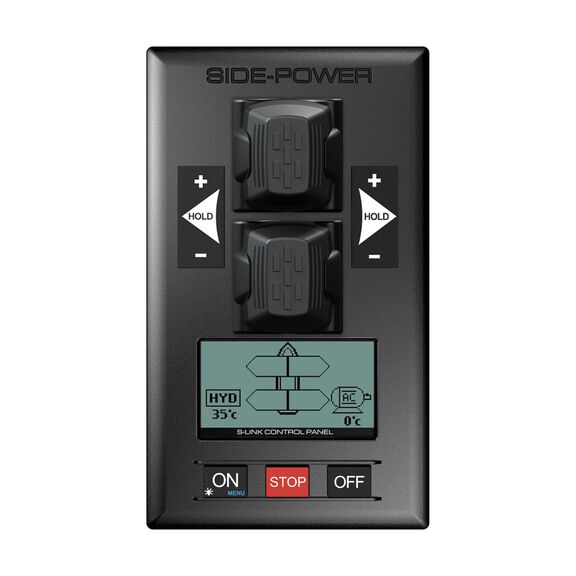 Sleipner S-Link PJC222 On/Off Thruster Control Panel, Dual Axis image number 0