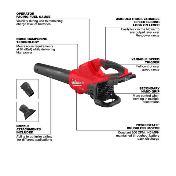M18 FUEL&trade; Dual Battery Blower image number 1