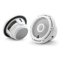 M6-770X-C-3Gw 7.7" Marine Coaxial Speakers, White Classic Grille, Pair image number 1