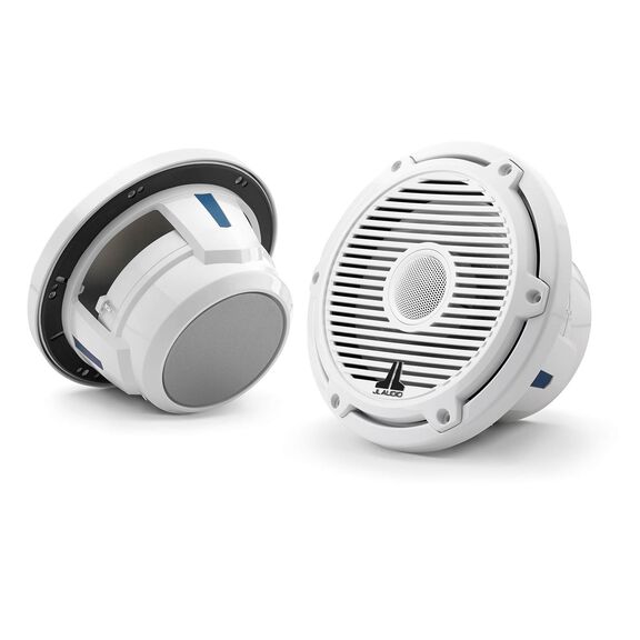 M6-770X-C-3Gw 7.7" Marine Coaxial Speakers, White Classic Grille, Pair image number 1
