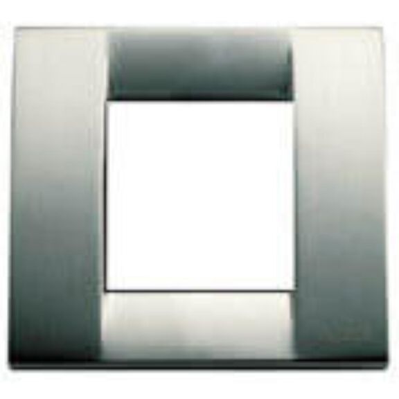 Vimar Idea Classica 17092.34 1-Module Cover Plate, Brushed Nickel image number 0