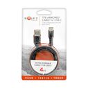 4' Type USB-C Charging Cable image number 0