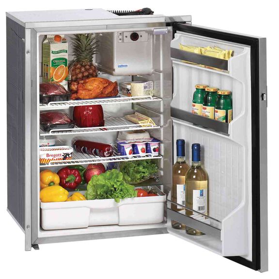 Cruise 130 Drink Stainless Steel - 4.6 cu.ft., AC/DC, Right Swing, 4-Sided Stainless Steel Flange, No Freezer Compartment image number 1