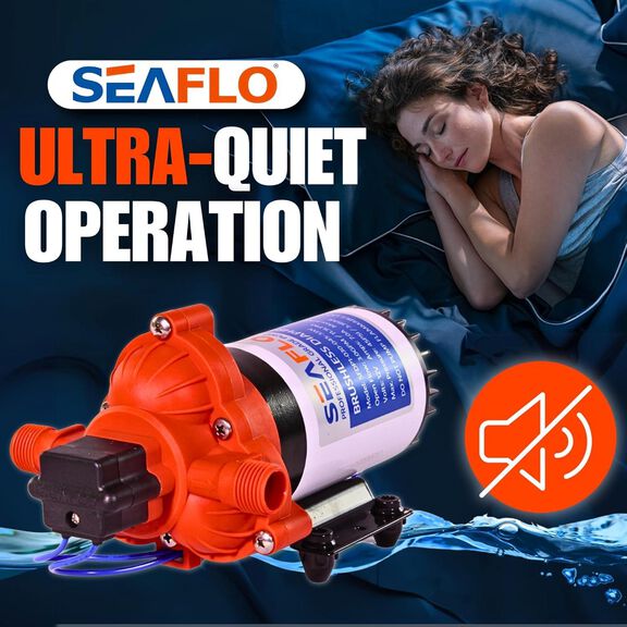 SEAFLO 33W Series 12V DC Brushless Water Pressure Pump - 3.0 GPM, 45 PSI image number 5