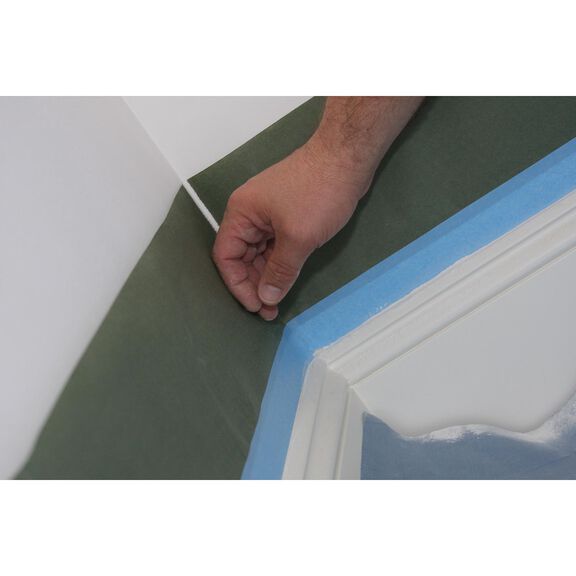 6" x 180' Easy Mask Green Premium Masking Paper image number 2
